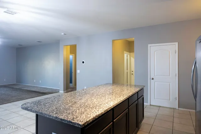 a close view of closet