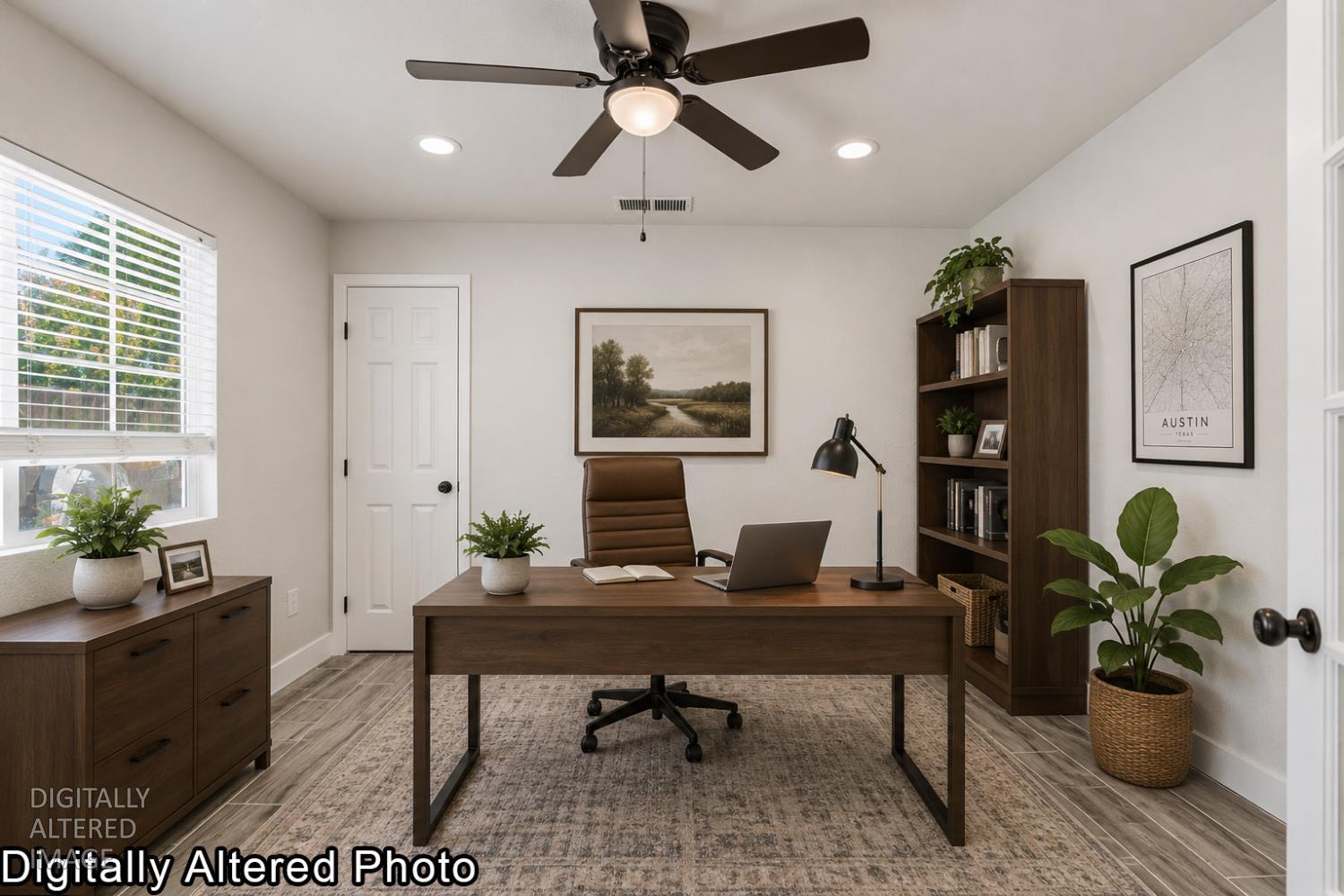 1464 Denise Drive Ripon, CA 95366 - Photo 12 of 41 a workspace with furniture and window