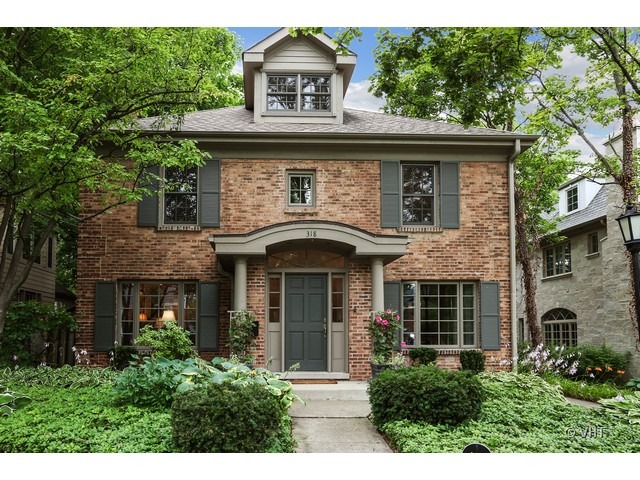 318 Forest Road Hinsdale, IL 60521 - Photo 23 of 23 a front view of a house with plants