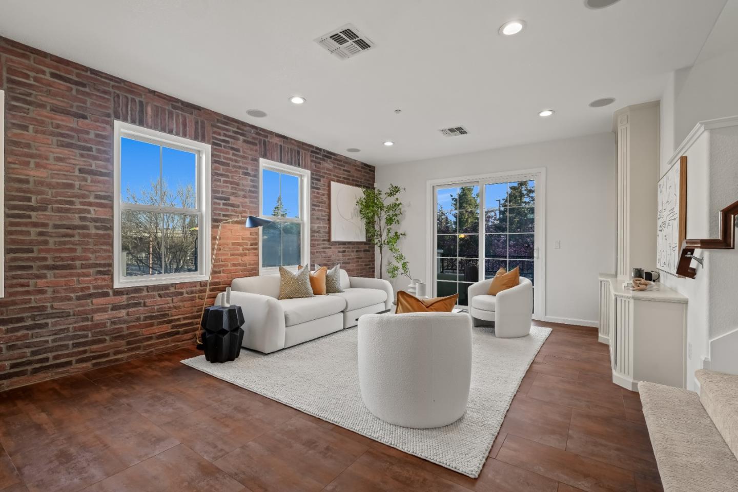 451 Chagall Street Mountain View, CA 94041 - Photo 6 of 58 a living room with furniture and large windows