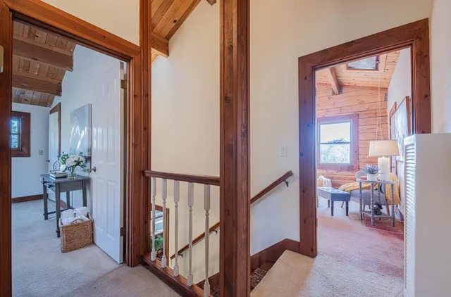 a bedroom with furniture and a couch