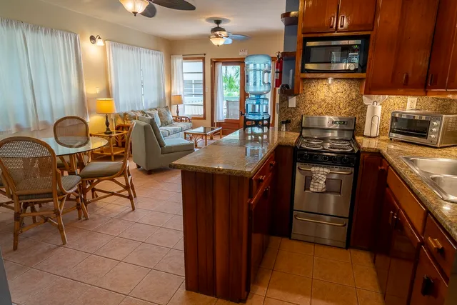 a kitchen with stainless steel appliances granite countertop a stove top oven a sink dishwasher and cabinets with wooden floor