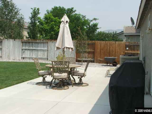 1773 River Gorge Drive Reno, NV 89521 - Photo 5 of 8 a view of backyard with furniture
