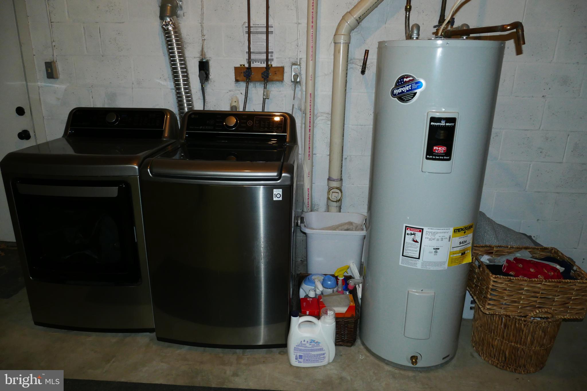 7816 Mallow Court Pasadena, MD 21122 - Photo 18 of 24 Washer & Dryer in basement