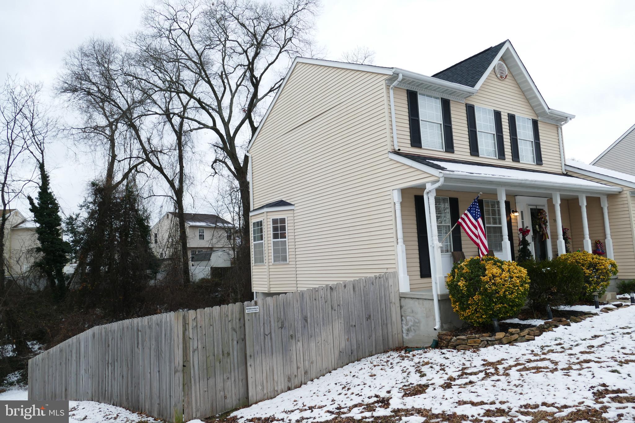 7816 Mallow Court Pasadena, MD 21122 - Photo 19 of 24 Totally fenced in back yard