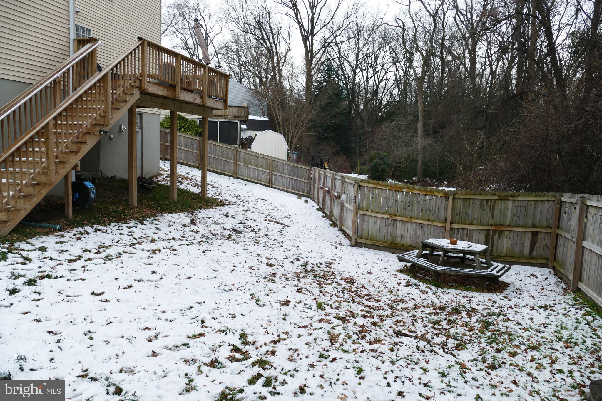 7816 Mallow Court Pasadena, MD 21122 - Photo 24 of 24 Large fenced in back yard