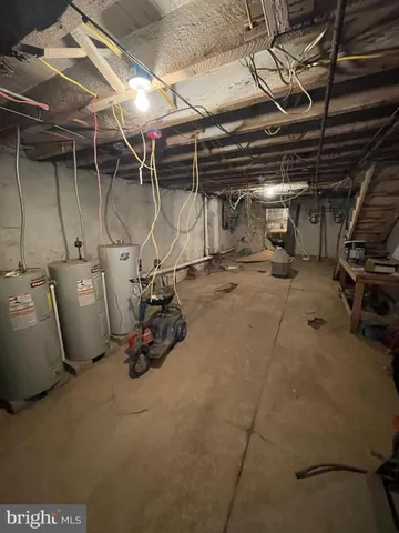 a view of storage and utility room