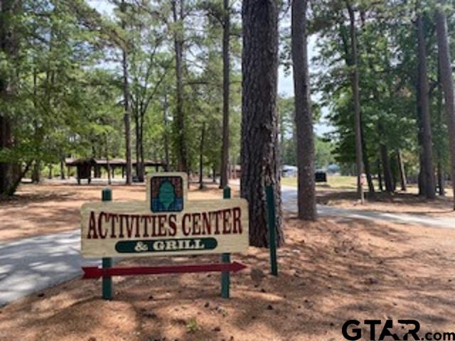 Tbd Lamplight Path Holly Lake Ranch, TX 75765 - Photo 8 of 15 a view of a park with bench and trees
