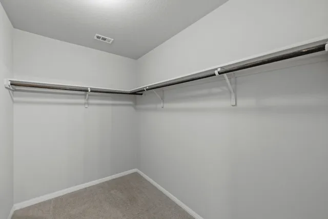 a view of a walk in closet