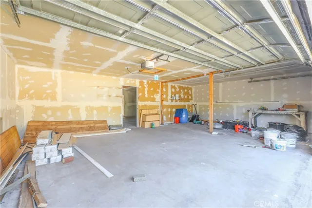 a view of storage and utility room