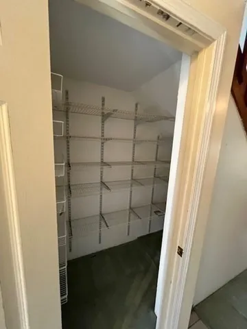 a view of a closet
