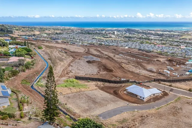 a view of an ocean and beach