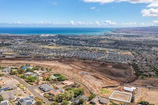 a view of city and ocean