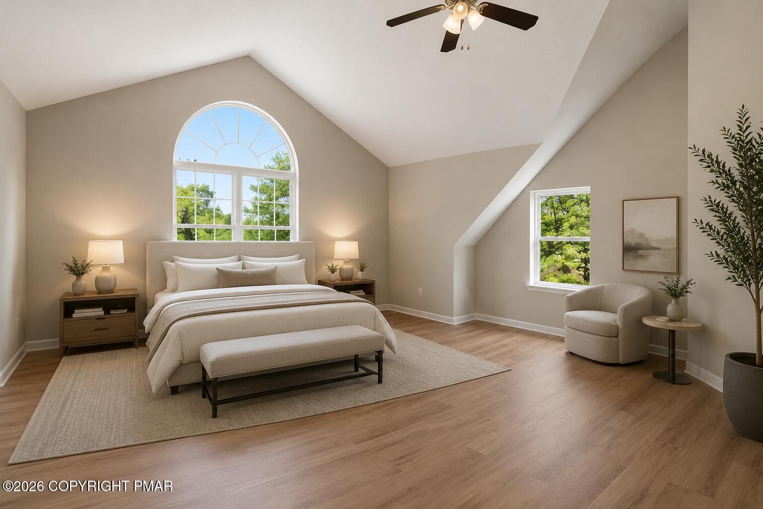 1201 Clover Road Long Pond, PA 18334 - Photo 64 of 105 Primary Bedroom 1 Digitally Staged