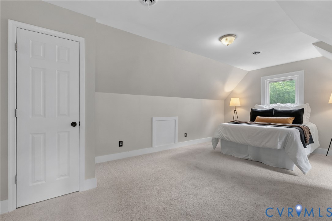 14308 Chimney House Road Midlothian, VA 23112 - Photo 32 of 52 Carpeted room with a pitched ceiling and neutral w