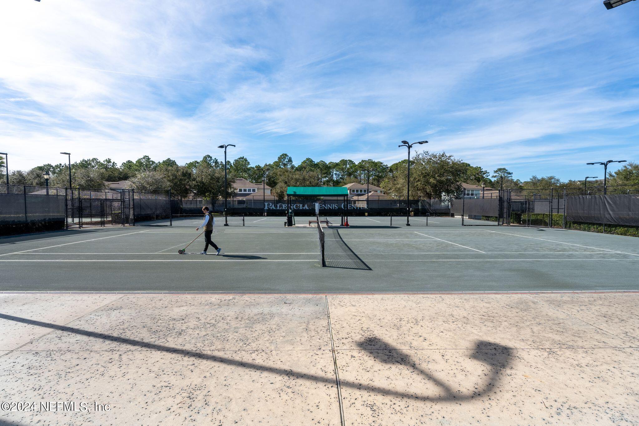 206 Medio Drive St. Augustine, FL 32095 - Photo 46 of 57 a view of a tennis court