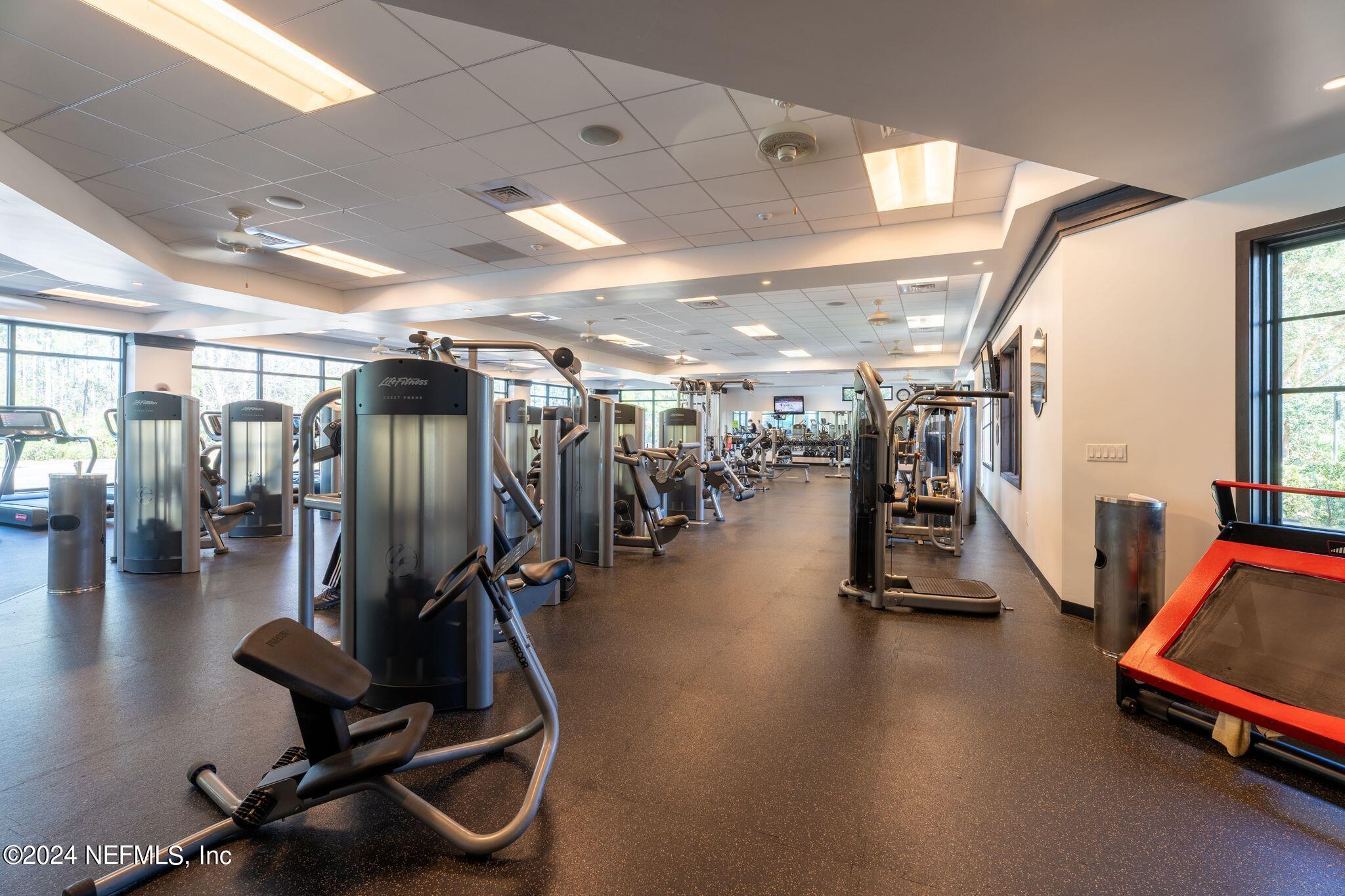 206 Medio Drive St. Augustine, FL 32095 - Photo 50 of 57 a view of a room with gym equipment