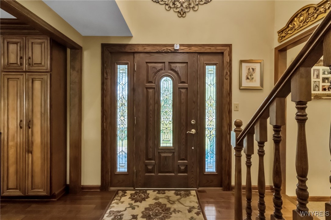 29 Brunck Road Lancaster, NY 14086 - Photo 3 of 49 Welcoming 2 story foyer - custom front door