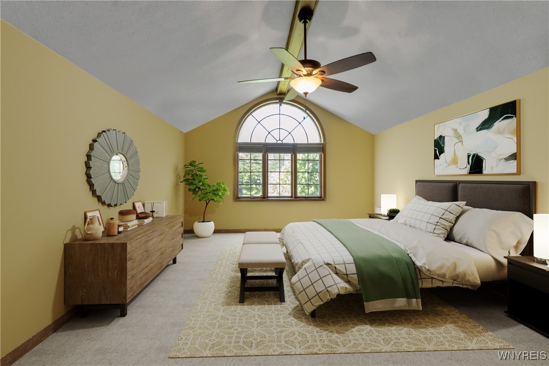 29 Brunck Road Lancaster, NY 14086 - Photo 35 of 49 Primary Bedroom (virtually staged)