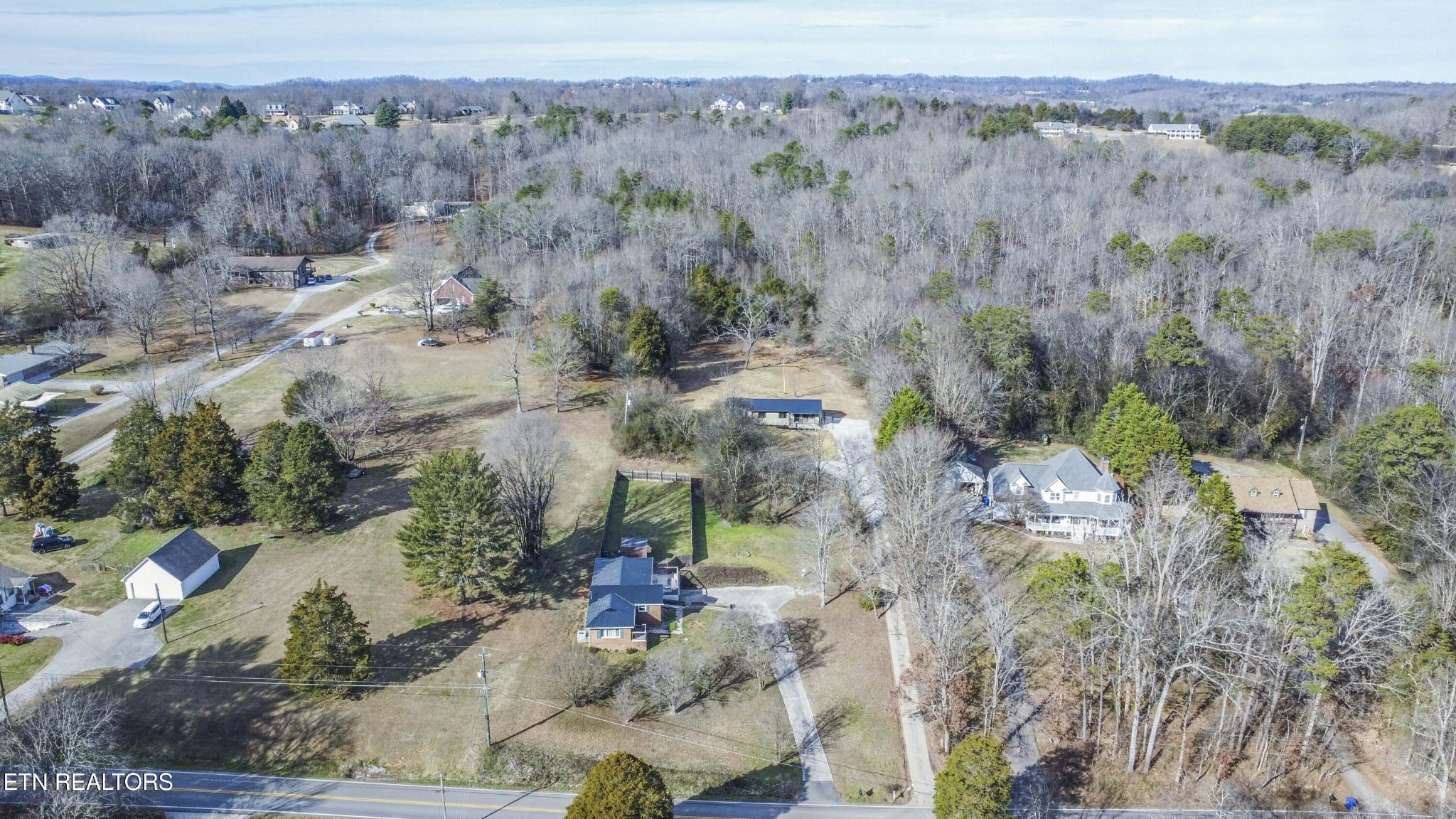 6223 Babelay Road Knoxville, TN 37924 - Photo 51 of 53 an aerial view of house with outdoor space
