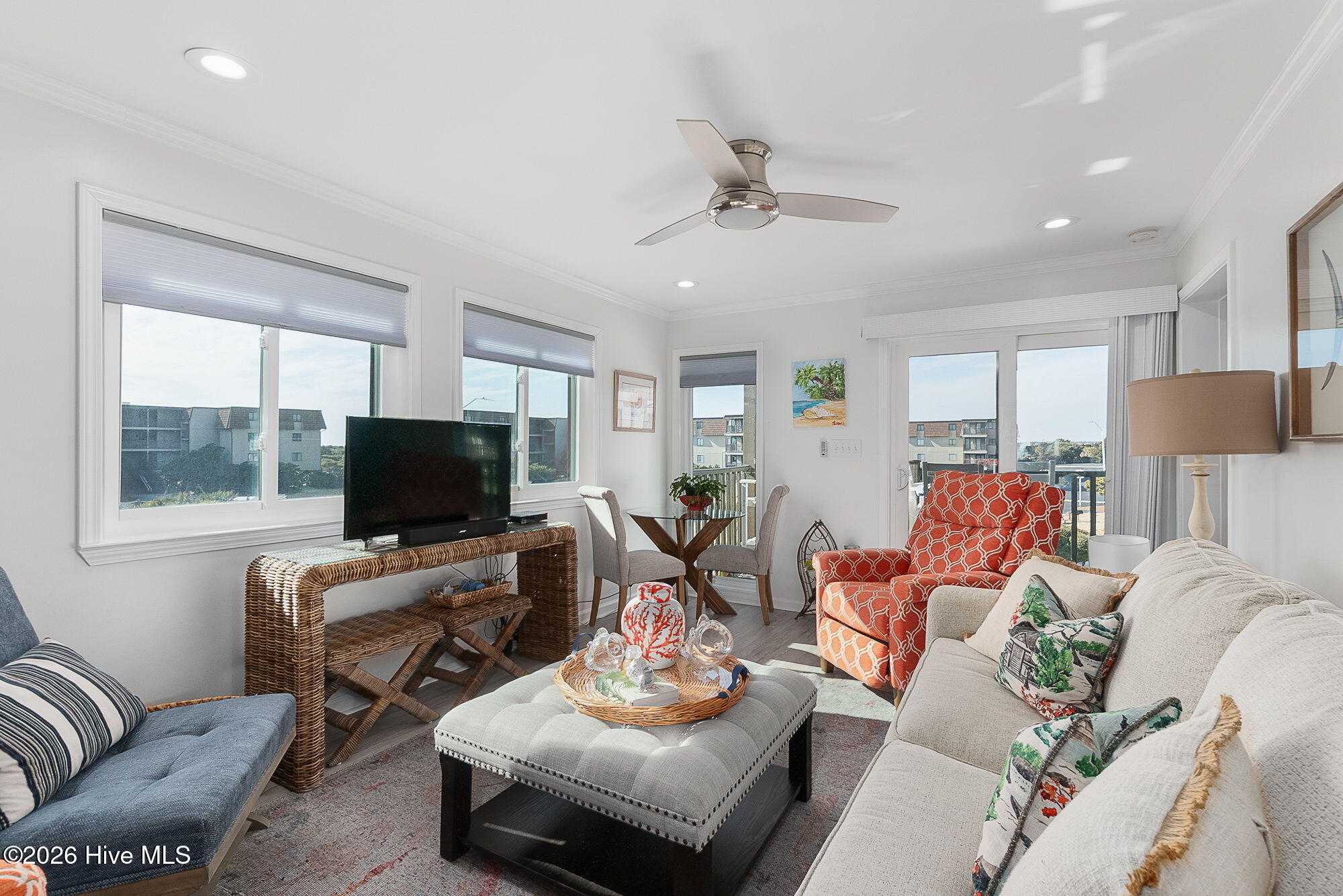 2008 East Fort Macon Road, Unit B12 Atlantic Beach, NC 28512 - Photo 12 of 39 Ocean View Living/Dining