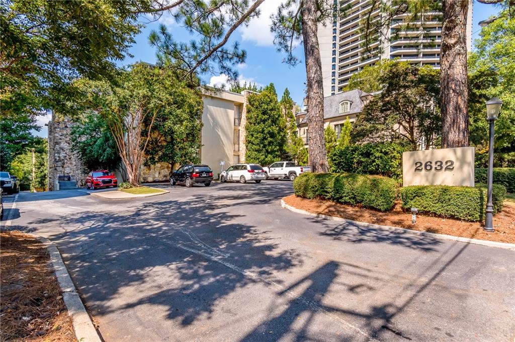 2632 Peachtree Road Northwest, Unit B303 Atlanta, GA 30305 - Photo 1 of 1 a view of street with tall buildings
