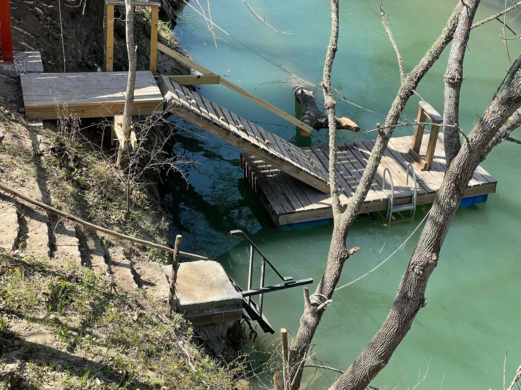 1512 River Grove Road, Unit A Kingsbury, TX 78638 - Photo 14 of 35 View of dock area