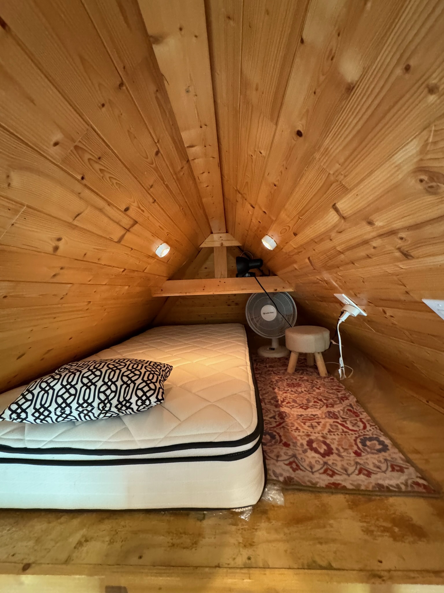1512 River Grove Road, Unit A Kingsbury, TX 78638 - Photo 24 of 35 Bedroom featuring wooden ceiling