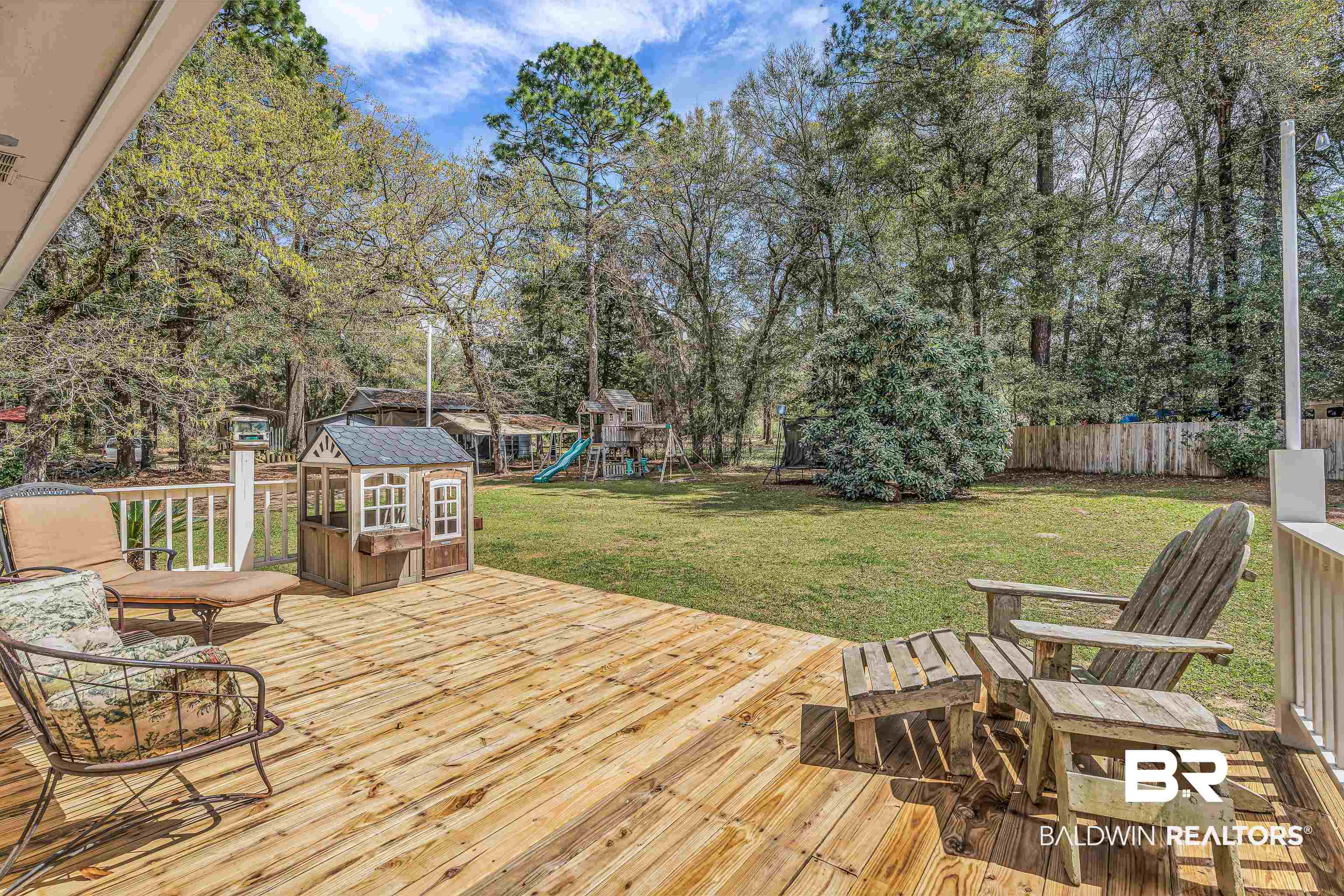 14840 Bluff Road Summerdale, AL 36580 - Photo 31 of 38 Flat Backyard