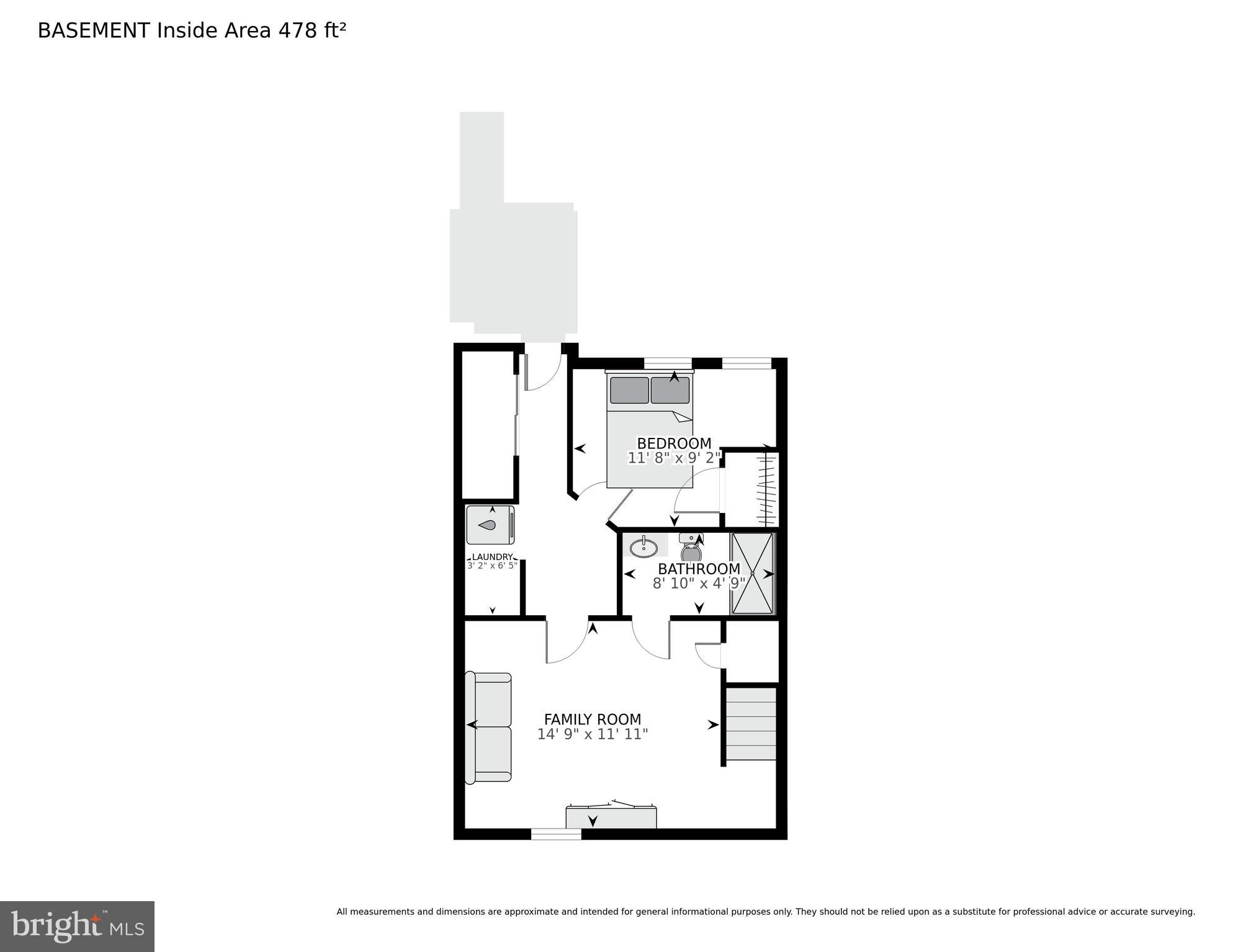 53 Franklin Street Northeast Washington, DC 20002 - Photo 32 of 33 a picture of a floor plan
