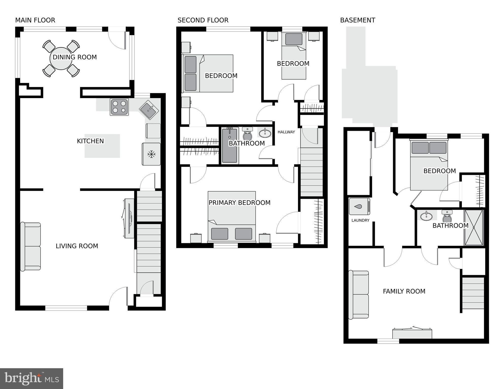 53 Franklin Street Northeast Washington, DC 20002 - Photo 33 of 33 a picture of a floor plan