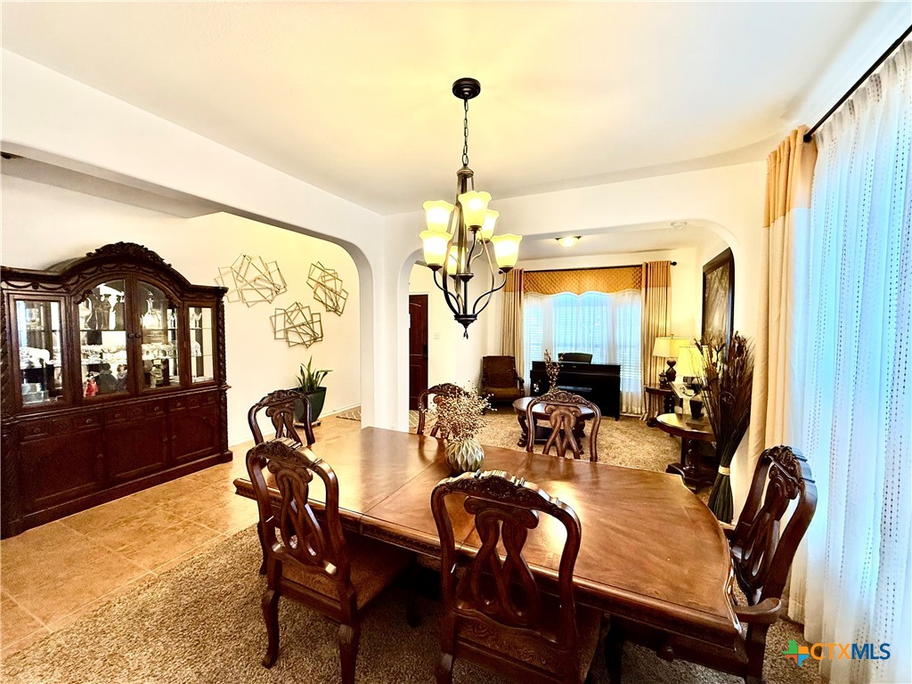 2508 Legacy Lane Killeen, TX 76549 - Photo 4 of 17 a view of a dining room with furniture window and outside view