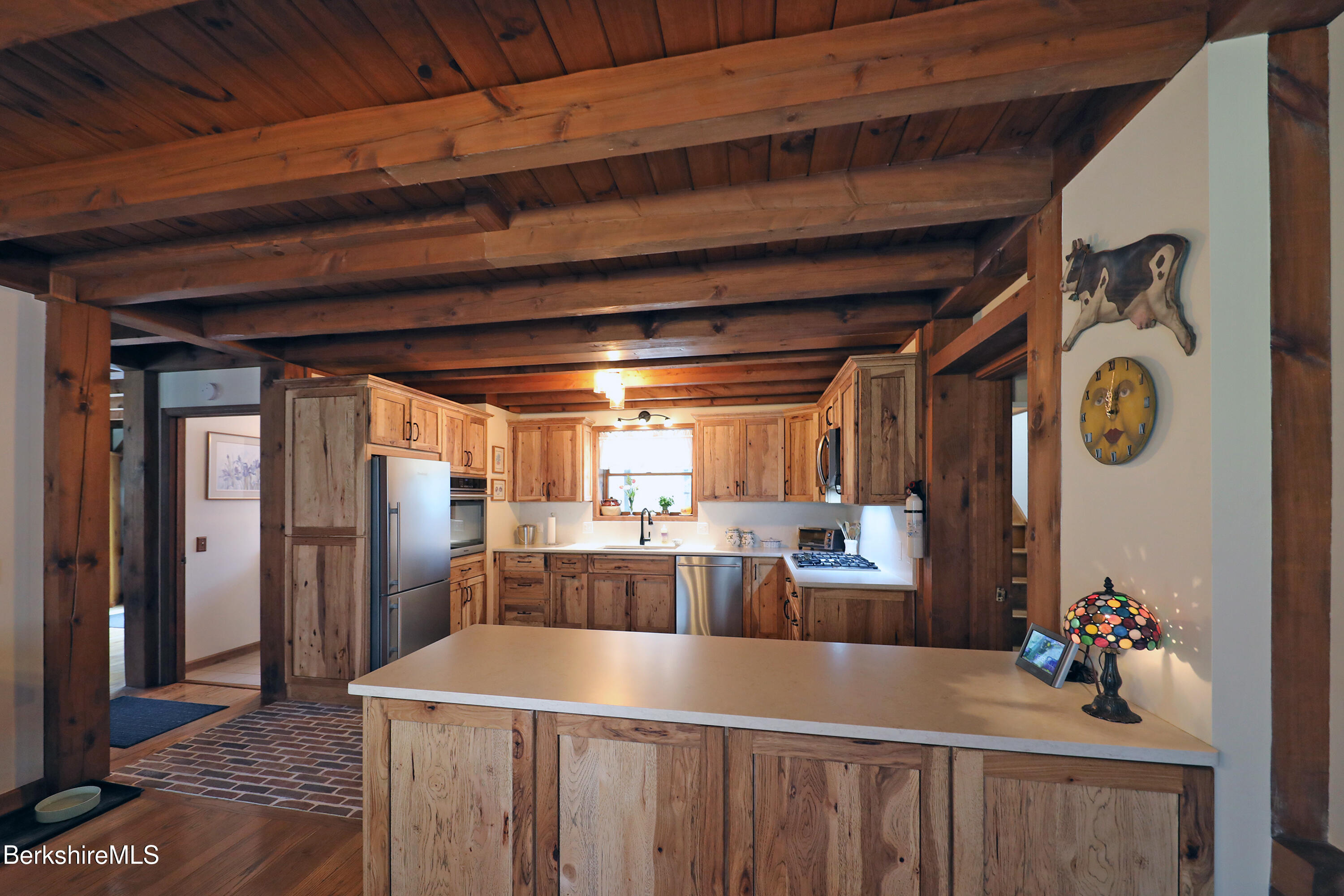7 Stonebridge Way Tyringham, MA 01238 - Photo 17 of 46 DINING VIEW TO KITCHEN
