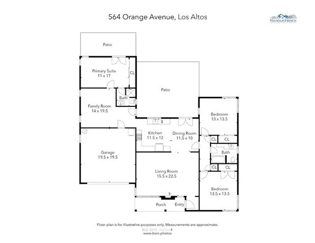 $4,595,000 | 564 Orange Avenue, Los Altos, CA 94022