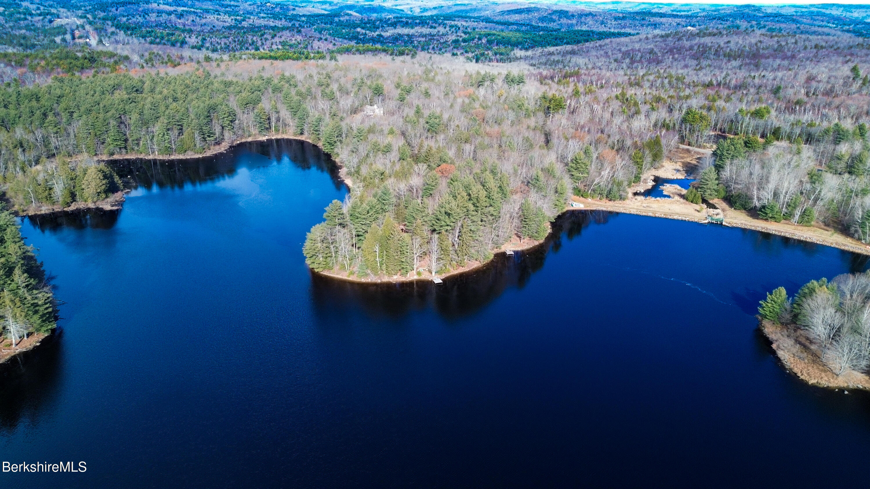 0 Moberg Road Becket, MA 01223 - Photo 3 of 12 Lake Aerial