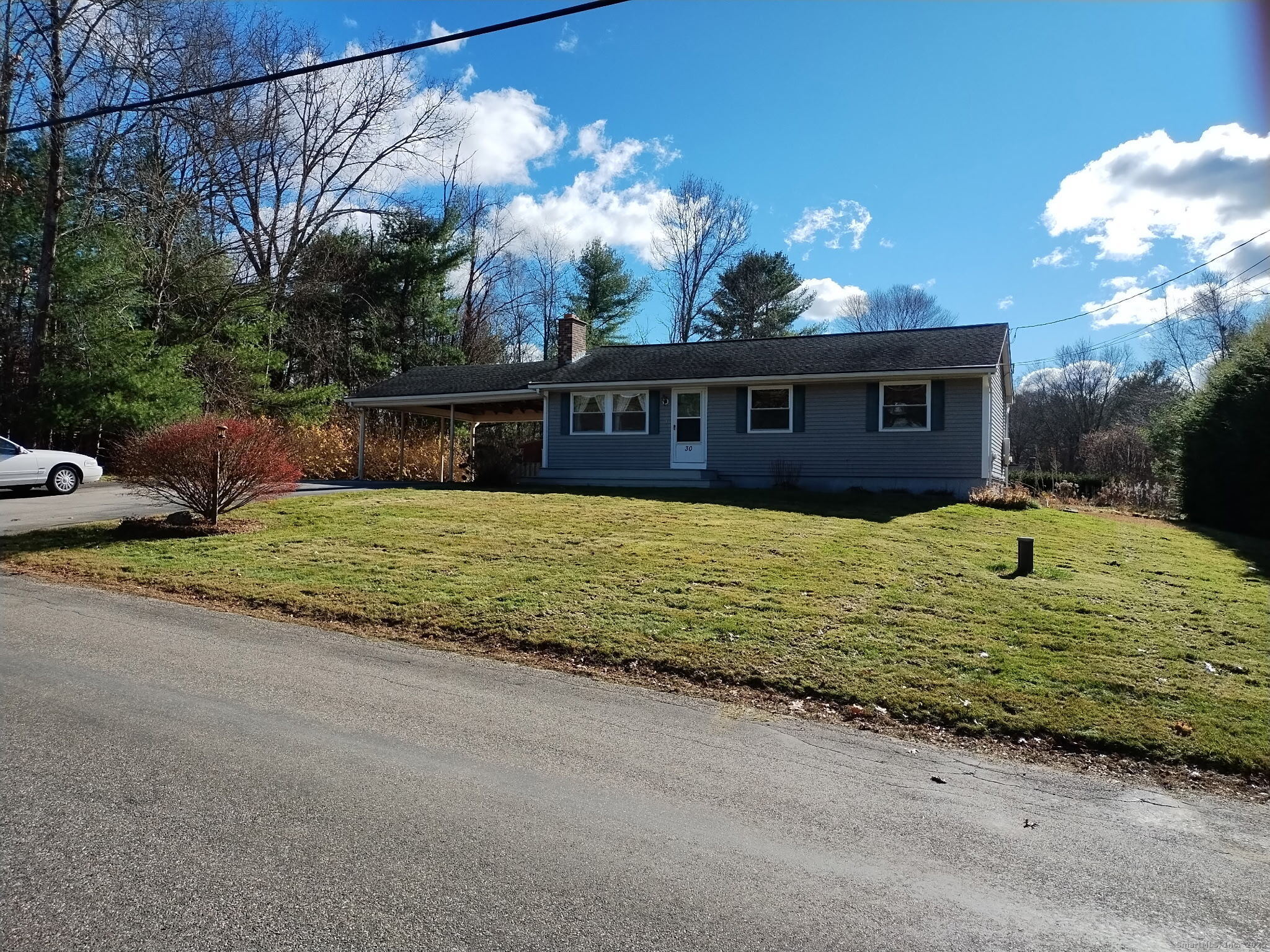 30 Lyon Road Woodstock, CT 06282 - Photo 4 of 19 a view of a house with a yard