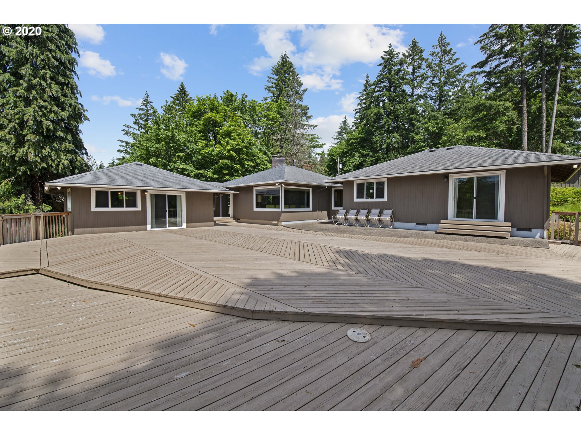 16245 Northwest McNamee Road Portland, OR 97231 - Photo 29 of 32 a view of a house with a patio