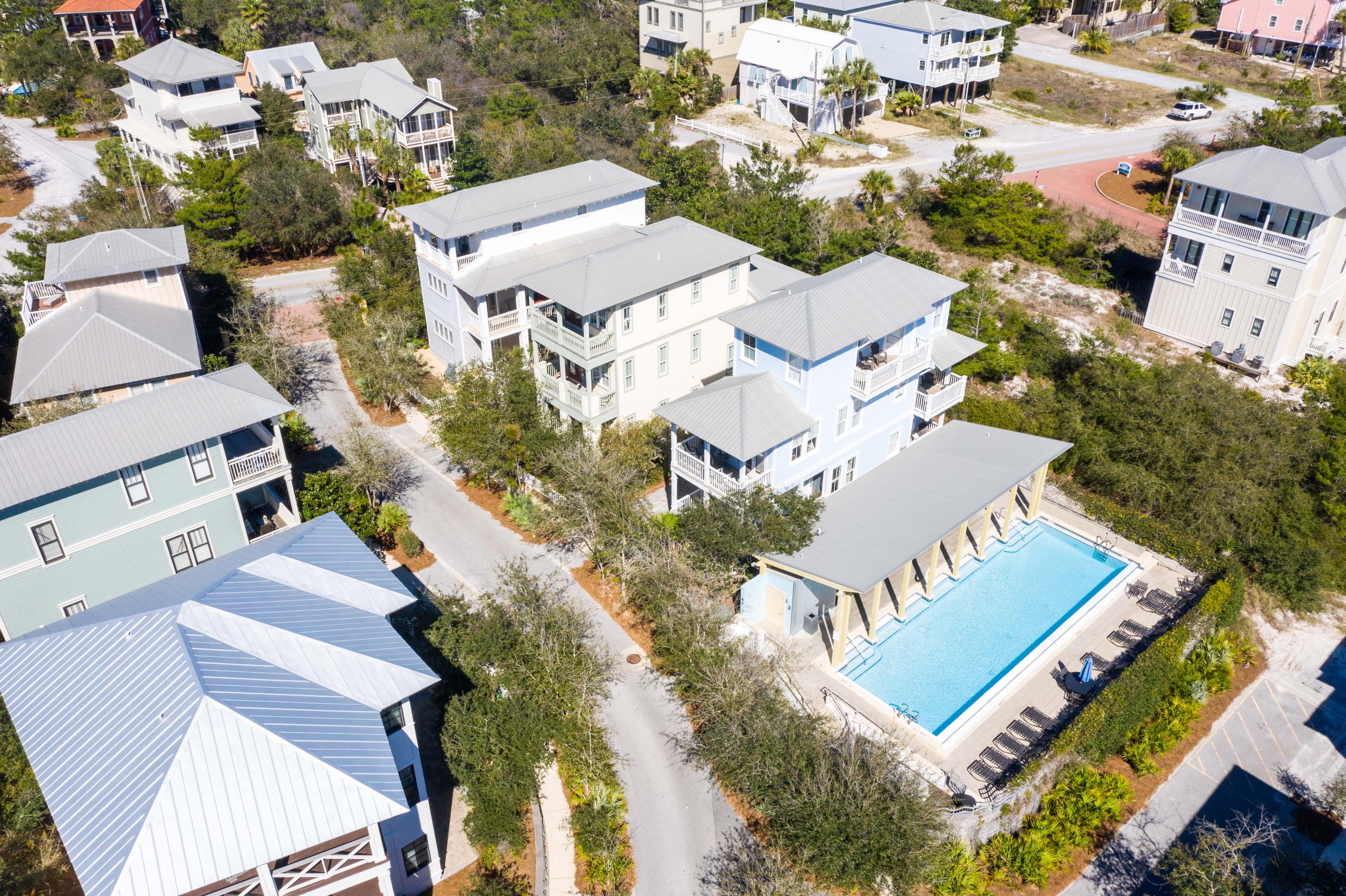 96 Chelsea Loop Road Santa Rosa Beach, FL 32459 - Photo 23 of 26 an aerial view of a house with a yard