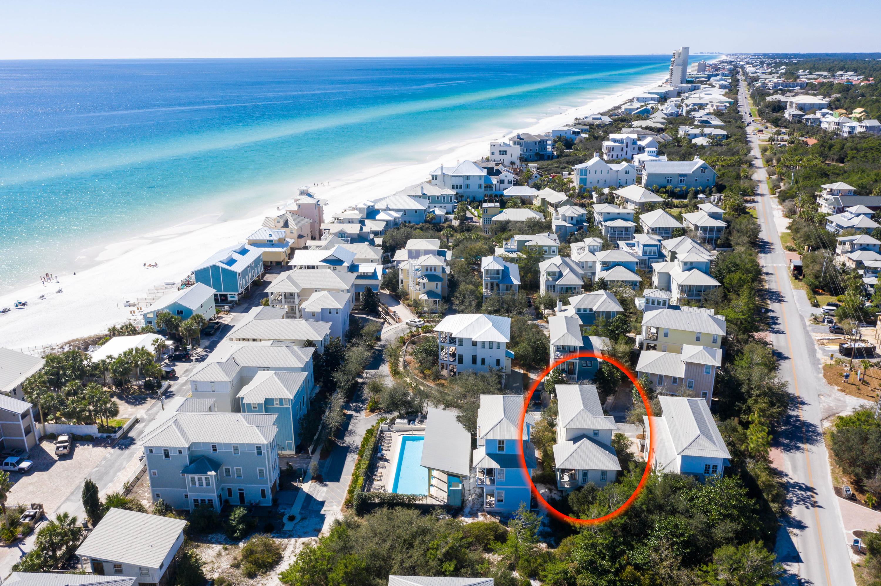 96 Chelsea Loop Road Santa Rosa Beach, FL 32459 - Photo 8 of 26 an aerial view of multiple house