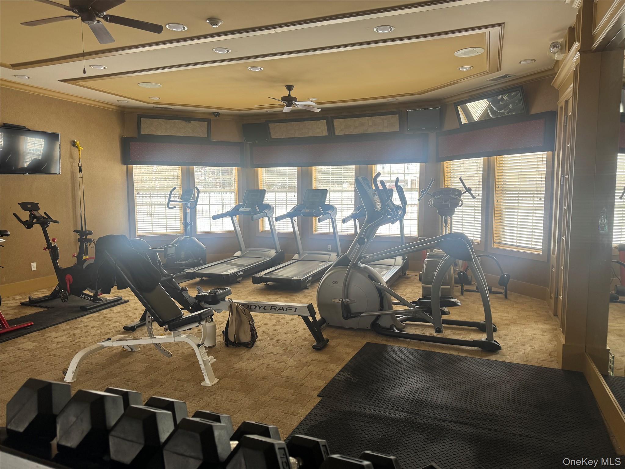 21 High Ridge Lane, Unit 21 Middletown, NY 10940 - Photo 31 of 33 a view of a room with gym equipment