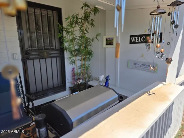 a view of water heater room