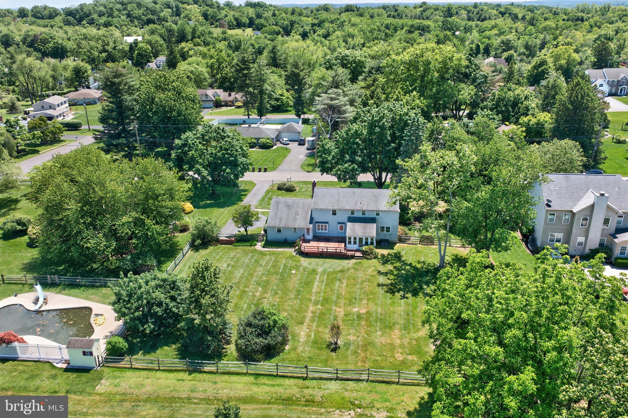 324 Wrights Road Newtown, PA 18940 - Photo 6 of 36 Aerial View