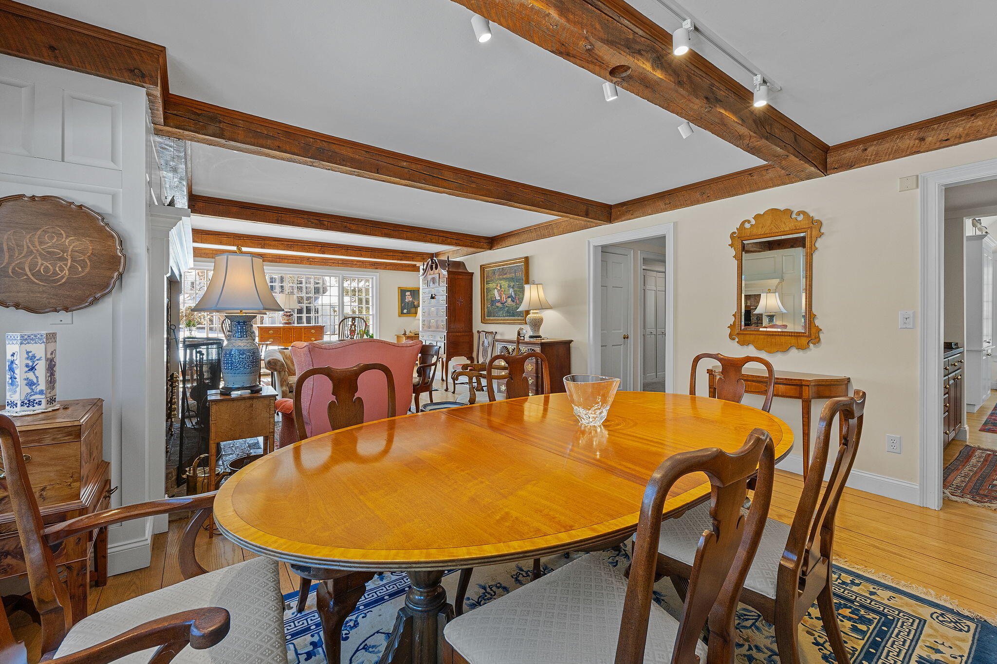 16 Old Salt Works Road Chatham, MA 02633 - Photo 22 of 69 a dining room with furniture and wooden floor
