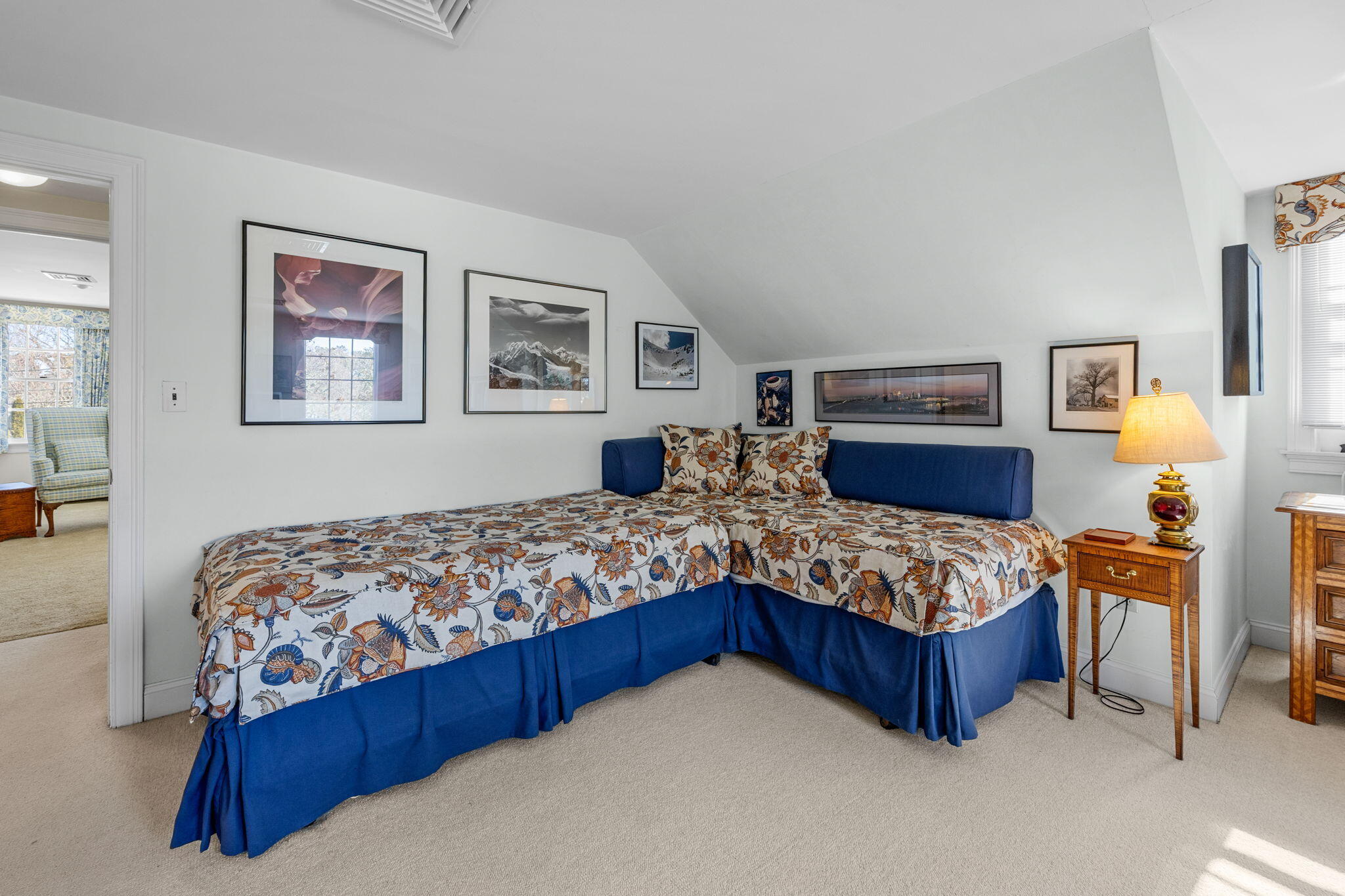 16 Old Salt Works Road Chatham, MA 02633 - Photo 39 of 69 a bedroom with a bed and dresser