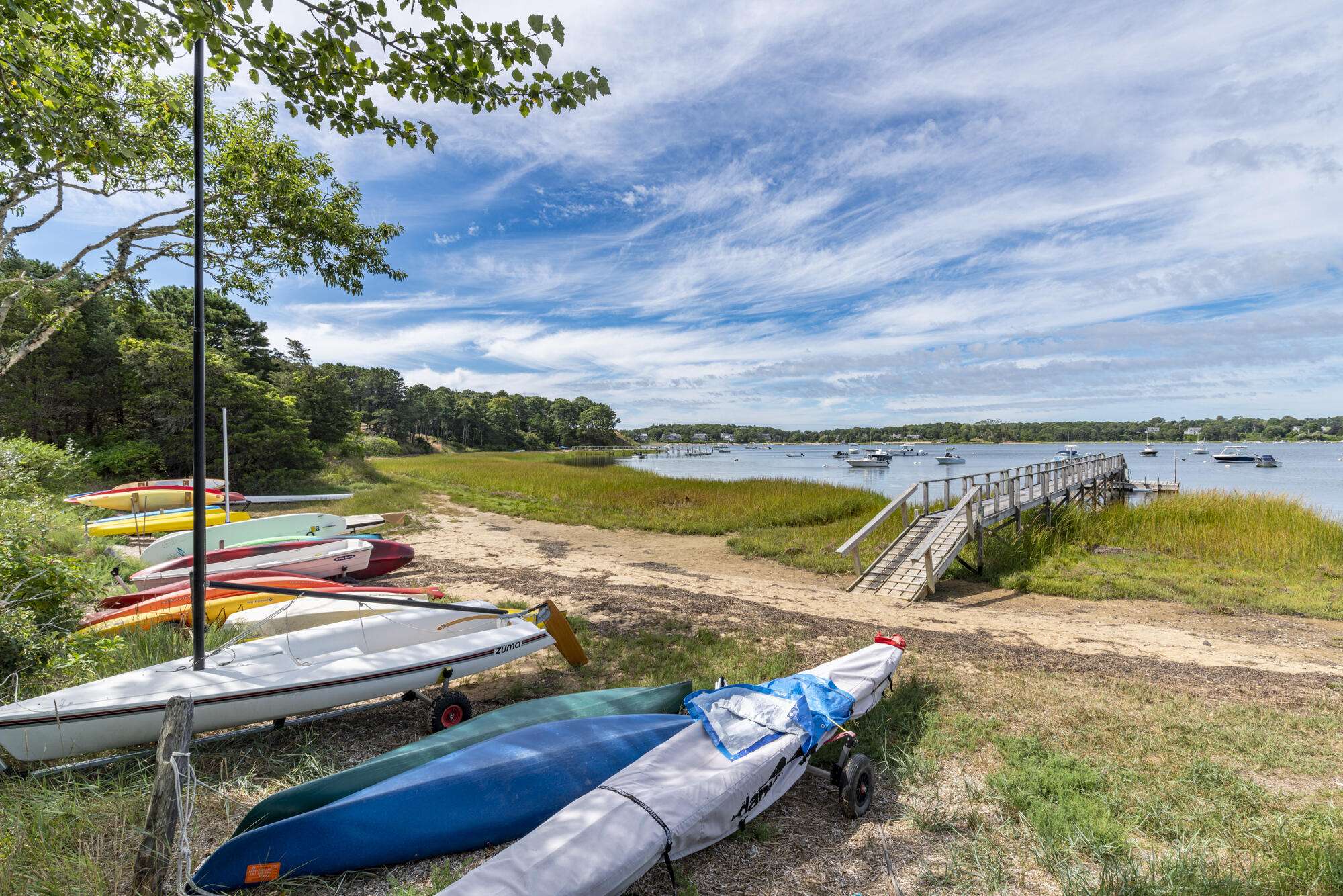 16 Old Salt Works Road Chatham, MA 02633 - Photo 4 of 69 a view of a swimming pool with a patio