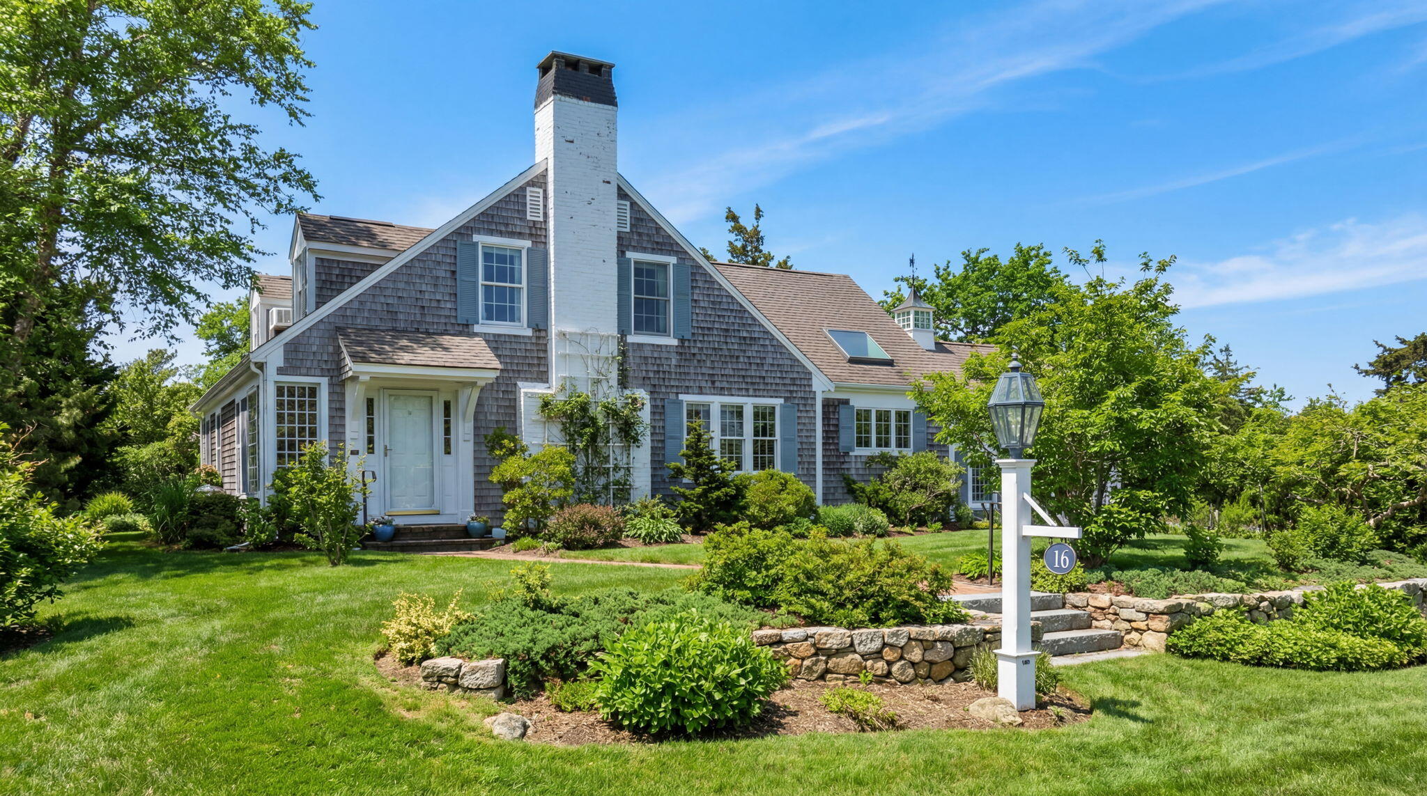 16 Old Salt Works Road Chatham, MA 02633 - Photo 58 of 69 a front view of a house with a yard