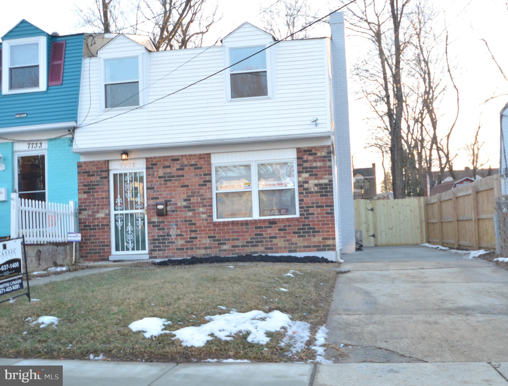 7731 Burnside Road Landover, MD 20785 - Photo 30 of 30 Long Drive way for extra Parking