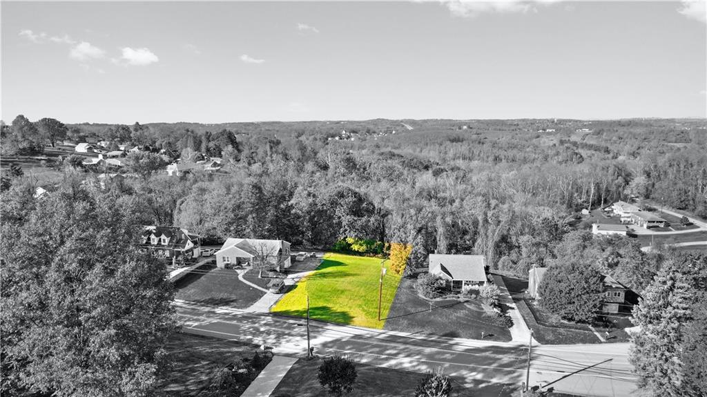 Lot Lot Country Club Road Monongahela, PA 15063 - Photo 3 of 14 an aerial view of a house with a yard and swimming pool