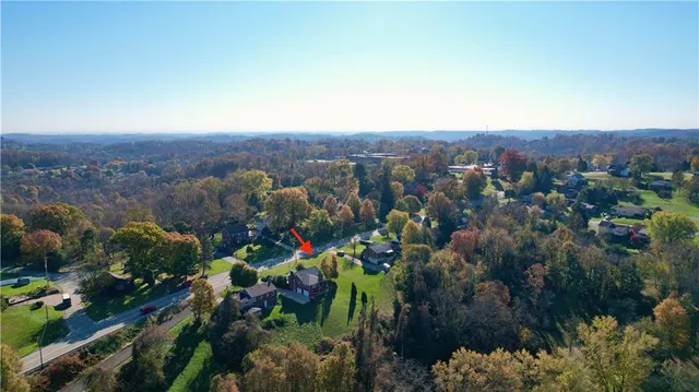 a view of city and mountain