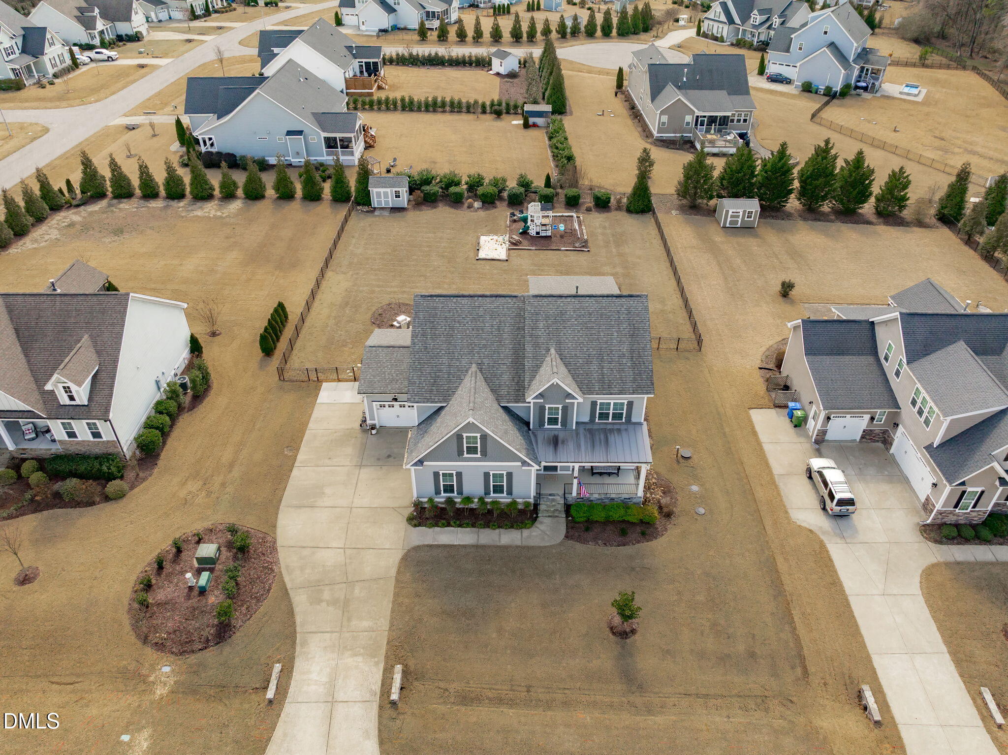 4144 Olde Judd Drive Willow Spring, NC 27592 - Photo 47 of 52 an aerial view of a